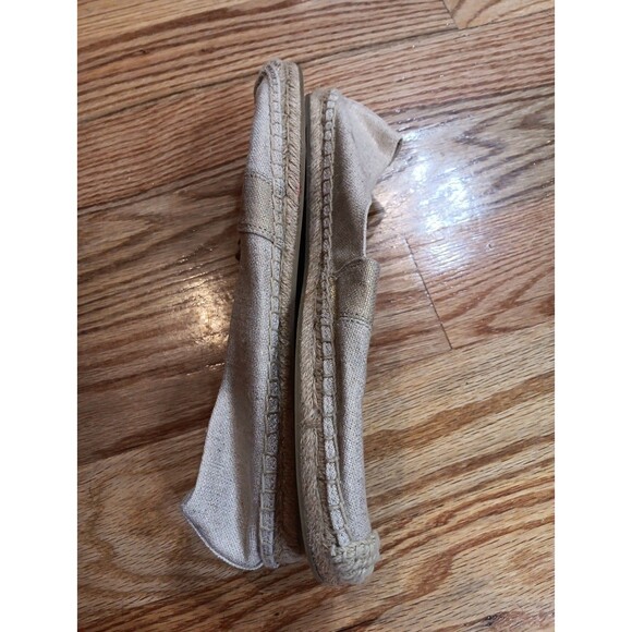 Women’s Tory Burch Canvas Espadrille Tan Brown Size 11! - Picture 6 of 7